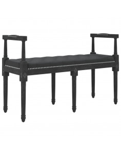 Panca Nera 110x40x70 cm in Velluto 2