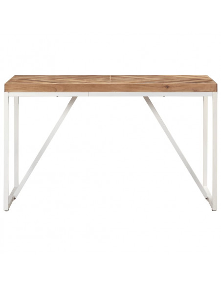Tavolo da Pranzo 120x60x76 cm Legno Massello di Acacia e Mango