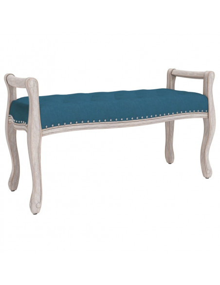 Panca Blu 110x45x60 cm in Velluto