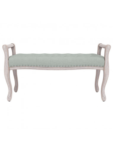 Panca Grigio Chiaro 110x45x60 cm in Velluto