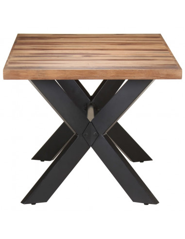 Tavolo da Pranzo 180x90x75 cm Legno Massello con Finitura Miele