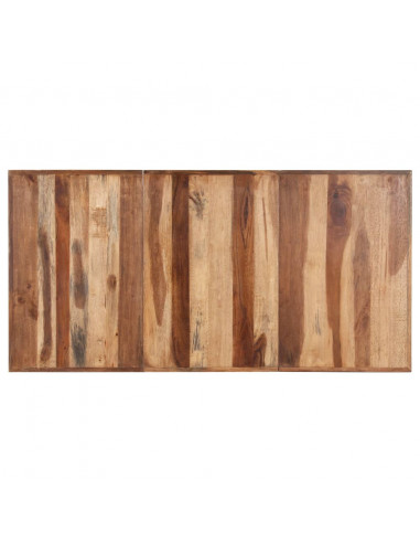 Tavolo da Pranzo 180x90x75 cm Legno Massello con Finitura Miele