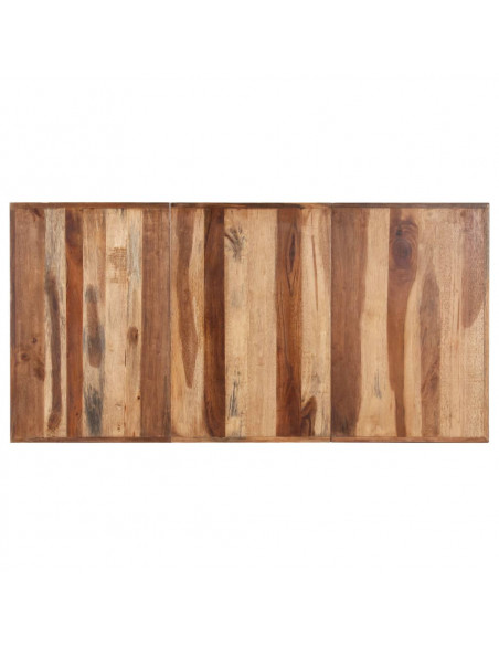 Tavolo da Pranzo 180x90x75 cm Legno Massello con Finitura Miele