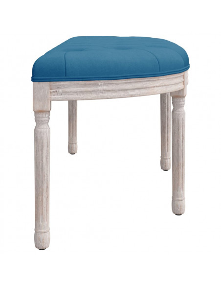 Panca Blu 110,5x45x49 cm in Velluto