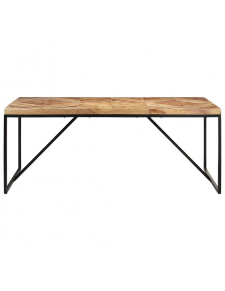 Tavolo da Pranzo 180x90x76 cm Legno Massello di Acacia e Mango