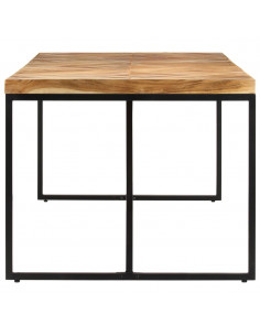 Tavolo da Pranzo 180x90x76 cm Legno Massello di Acacia e Mango 2