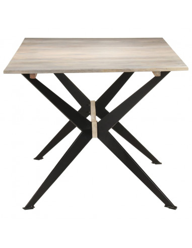 Tavolo da Pranzo 180x90x76 cm in Legno Massello di Mango