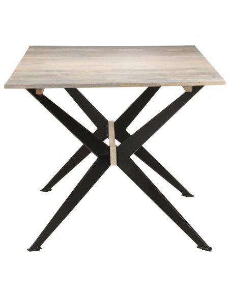 Tavolo da Pranzo 180x90x76 cm in Legno Massello di Mango