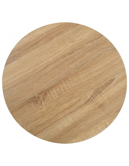 Tavolo da Bistrot Marrone Chiaro 50 cm in MDF