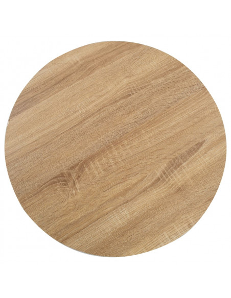 Tavolo da Bistrot Marrone Chiaro 60 cm in MDF