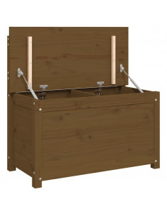 Panca Miele 80x41x77 cm in Legno Massello di Pino 2