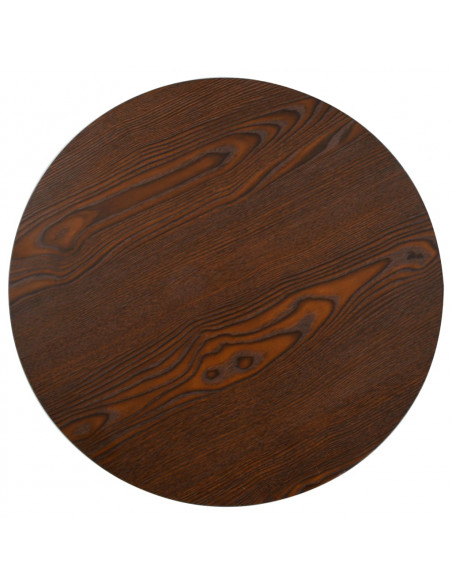 Tavolo da Bistrot Marrone Scuro 60 cm in MDF