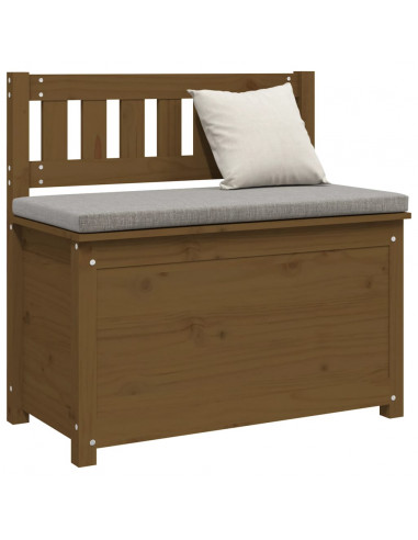 Panca Miele 80x41x77 cm in Legno Massello di Pino