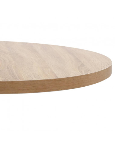 Tavolo da Bistrot Marrone Chiaro 80 cm in MDF