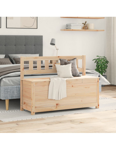 Panca 110x41x76,5 cm in Legno Massello di Pino