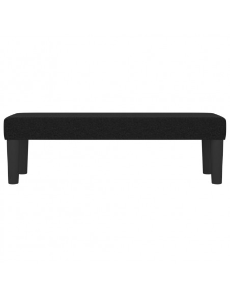 Panca Nera 100x30x30 cm in Tessuto