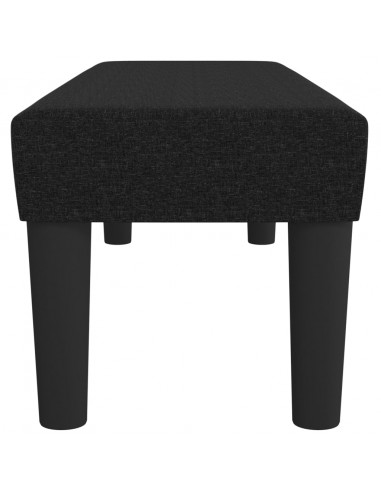 Panca Nera 100x30x30 cm in Tessuto