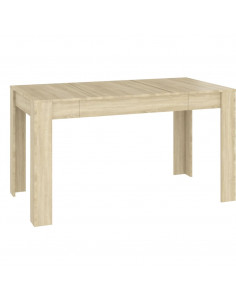 Tavolo da Pranzo Rovere Sonoma 140x74,5x76 cm Legno Multistrato 2