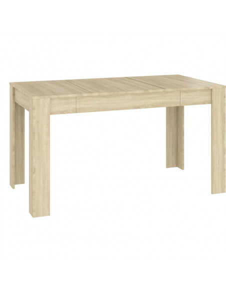 Tavolo da Pranzo Rovere Sonoma 140x74,5x76 cm Legno Multistrato