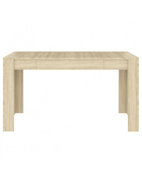 Tavolo da Pranzo Rovere Sonoma 140x74,5x76 cm Legno Multistrato
