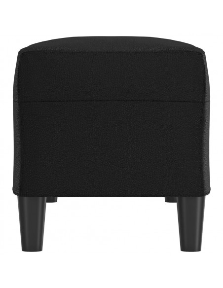 Panca Nera 100x35x41 cm in Similpelle