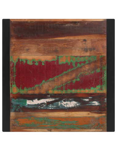 Tavolo da Pranzo 70x70x75 cm in Legno Massello di Recupero