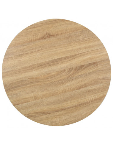 Tavolo da Bistrot Marrone Chiaro 80 cm in MDF