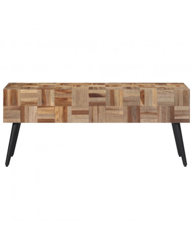 Panca 110x35x45 cm in Teak Massello di Recupero