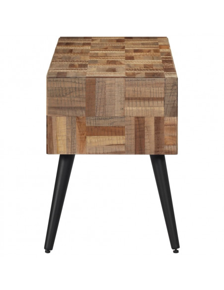 Panca 110x35x45 cm in Teak Massello di Recupero