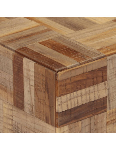 Panca 110x35x45 cm in Teak Massello di Recupero