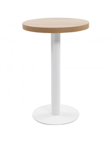 Tavolo da Bistrot Marrone Chiaro 50 cm in MDF