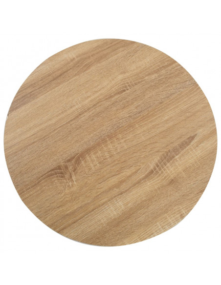 Tavolo da Bistrot Marrone Chiaro 50 cm in MDF