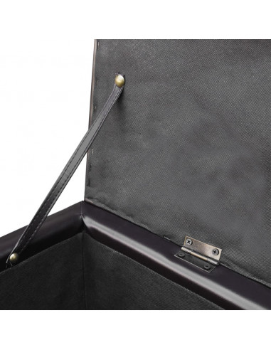 Cassapanca Lunga in Legno Marrone