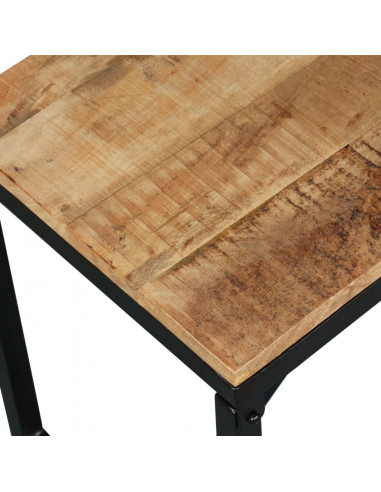 Panca in Legno Massello di Mango 110x35x45 cm