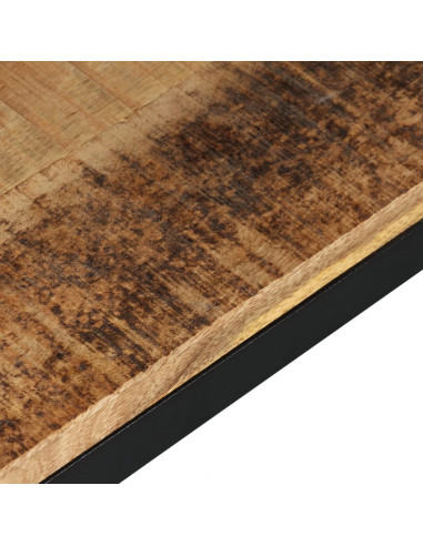 Panca in Legno Massello di Mango 110x35x45 cm