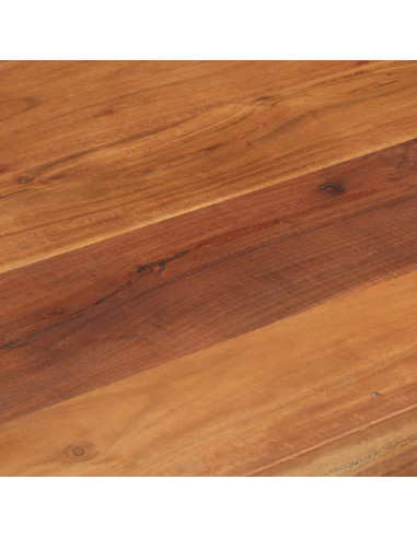 Tavolo da Bar in Legno Acacia con Finitura Miele 110x55x106 cm