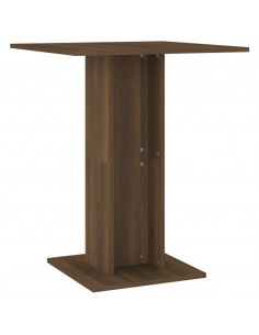 Tavolo da Bistrot Rovere Marrone 60x60x75 cm Legno Multistrato 2
