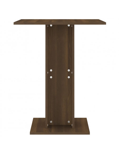 Tavolo da Bistrot Rovere Marrone 60x60x75 cm Legno Multistrato