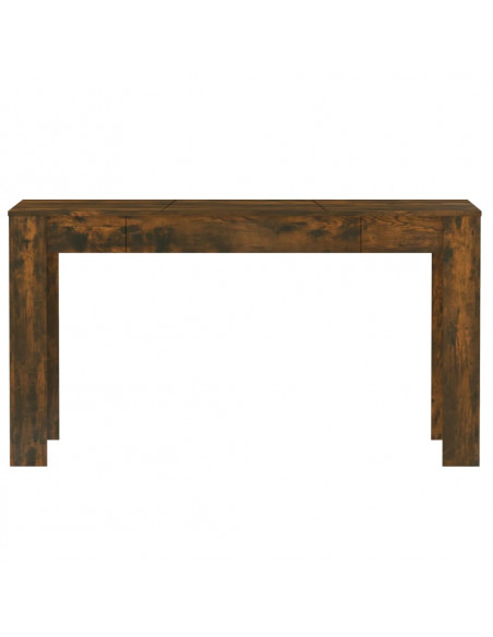 Tavolo da Pranzo Rovere Fumo 140x74,5x76 cm Legno Multistrato
