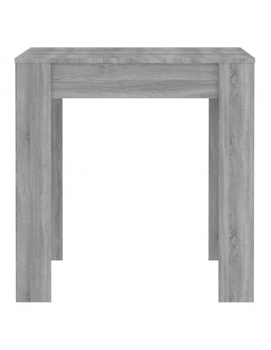 Tavolo da Pranzo Grigio Sonoma 140x74,5x76 cm Legno Multistrato