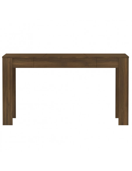 Tavolo da Pranzo Rovere Marrone 140x74,5x76cm Legno Multistrato