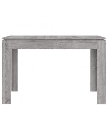 Tavolo da Pranzo Grigio Sonoma 120x60x76 cm Legno Multistrato