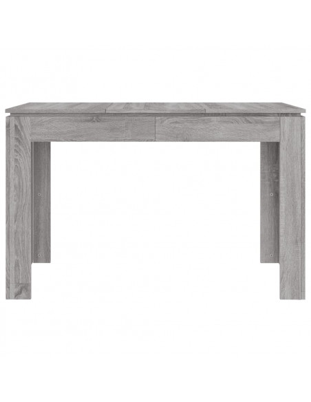 Tavolo da Pranzo Grigio Sonoma 120x60x76 cm Legno Multistrato