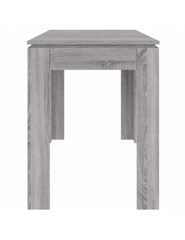 Tavolo da Pranzo Grigio Sonoma 120x60x76 cm Legno Multistrato