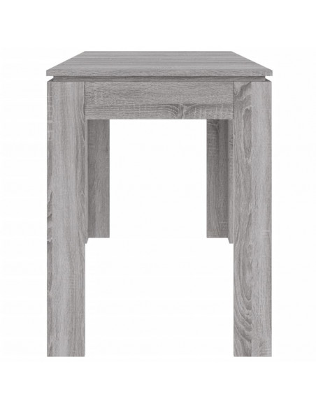 Tavolo da Pranzo Grigio Sonoma 120x60x76 cm Legno Multistrato