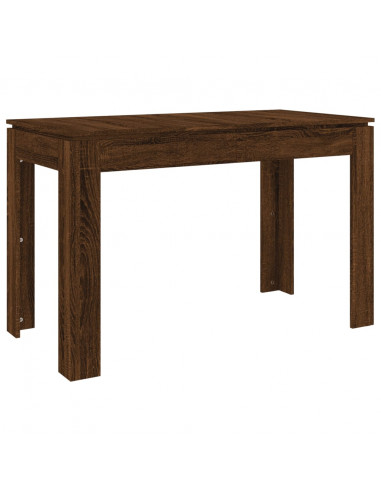 Tavolo da Pranzo Rovere Marrone 120x60x76 cm Legno Multistrato