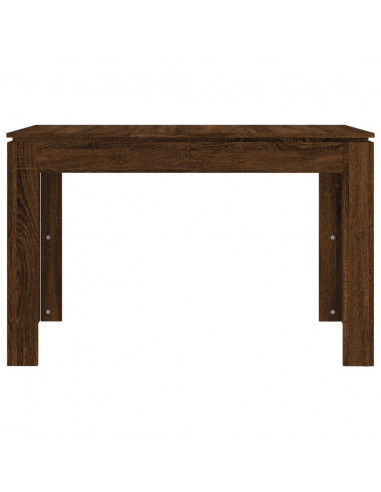 Tavolo da Pranzo Rovere Marrone 120x60x76 cm Legno Multistrato