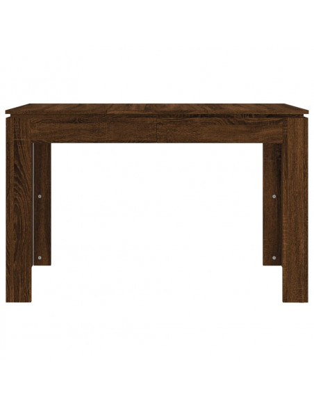 Tavolo da Pranzo Rovere Marrone 120x60x76 cm Legno Multistrato