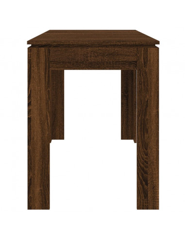 Tavolo da Pranzo Rovere Marrone 120x60x76 cm Legno Multistrato