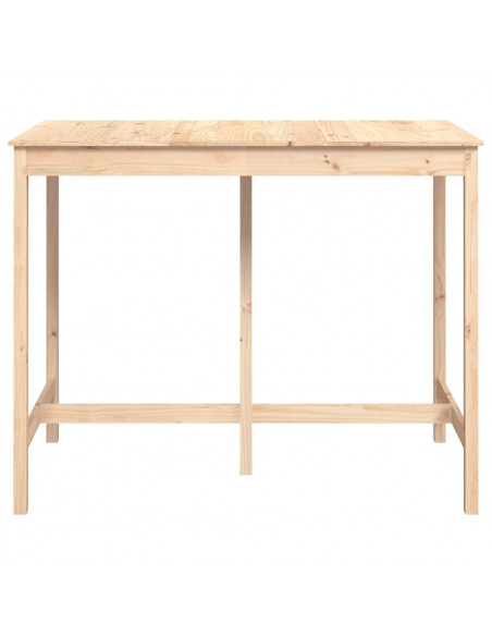 Tavolo da Bar 140x80x110 cm in Legno Massello di Pino